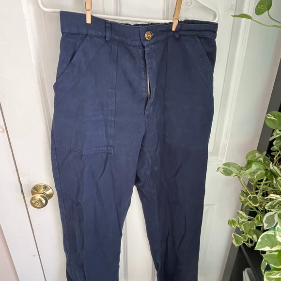 Big Bud Press Pants - Big Bud Press, Work Pants, Navy Blue, Medium